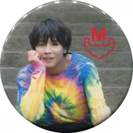 Hiroki Ino (Tie-Dye Shirt) metal badge "Hiroki Ino Christmas Party 2019 -Inoristmas -"