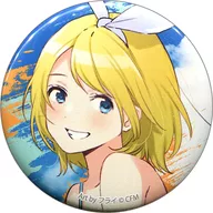 "VOCALOID Hatsune illustrated)" VOCALOID Hatsune Miku Summer Party in Marui Trading Can Badge "