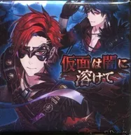 假面融化在黑暗中「黑星Theater Starless1周年纪念店in TOWER RECORDS CD夹克徽章」