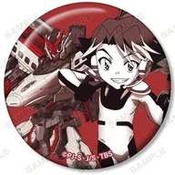 Ohzora 「 Shinkansen Henkei Robo Shinkalion Trading metal badge 」