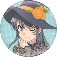 桜島麻衣(顔アップ) 「青春ブタ野郎はバニーガール先輩の夢を見ない 描き下ろしイラスト ハロウィンver. トレーディング缶バッジ」