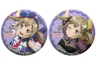 Arisa Ichigaya metal badge 2-Piece Set "CD BanG Dream! Poppin' Party / Breakthrough! Production Limited Edition with Blu-ray" Animate Purchase benefits