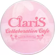 Claris Trading metal badge (Claris logo / pink) "Claris Collaboration Cafe"