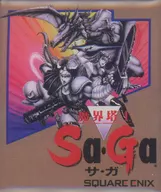 Makai Toshi Sa Ga "Saga Cafe Saga Series ×SQUARE ENIX CAFE Game Collection Pin Badge"