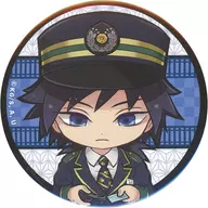 Giyu Tomioka "Kimetsu no Yaiba × SL Gumma Unlimited Train : Great Operation Trading metal badge"