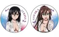 姫柊雪菜&煌坂纱矢华Y衬衫ver.Canbadge SET(2个组)[噬血狂袭STRIKE THE BLOOD IV]