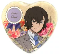 Osamu Dazai "BUNGO STRAY DOGS ×SWEETS Paradise 3 rd Trading Heart Type metal badge"