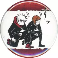 Kojo Yujin & Kugizaki Wild Rose "Jujutsu Kaisen Collection metal badge Petit [art]"