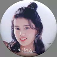 RIMA (face left facing) random metal badge "NiziU POPUP STORE" Step and a step "