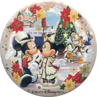 Gathering metal badge "Disney Christmas 2018" Tokyo DisneySea limited