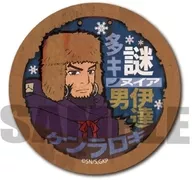 Kiranke Retro Signage metal badge "GOLDEN KAMUY"