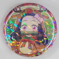 Nezuko Kamado (lame) "Demon Slayer: Kimetsu no Yaiba ×ufotable cafe Christmas event 2020 57 mm random metal badge A Group"