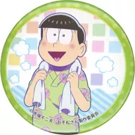 チョロ松 「おそ松さん×極楽湯・RAKU SPA くつろげ!『楽』を極めし6つ子たちよ! 缶バッジ」