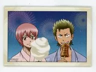 Kominato Haruichi & Kuramochi Yōichi Natsumatsuri no Omoide Shako metal badge 「 KUJI Kore Ace of Diamond II 」 D-10 Award