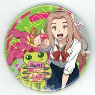Mimi Tachikawa & Palmon "DIGIMON ADVENTURE tri. Digimon Shop in Ikebukuro P' PARCO de Deka metal badge" Limited Base Limited