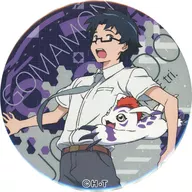 "DIGIMON ADVENTURE tri. Digimon Shop in Ikebukuro P' PARCO de Deka metal badge" Limited Base Limited