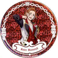 Cater Diamond "Disney Twisted Wonderland × R4G Fourth Original Pattern metal badge"