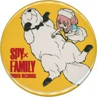 Anya Foger & Bond Foger "SPY×FAMILY×TOWER RECORDS Trading Can Badge"