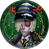 "Identity V Fifth Personality WINTER PARTY in Ikebukuro Loft Christmas Badge Collection" by the grave keeper Andrew Cress