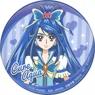 Cure Aqua metal badge "Movie Healing, Pretty Cure Town! GoGo! Great Transformation!"