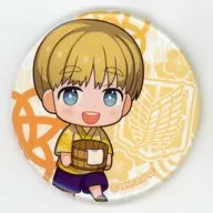 Armin Arlert (Mini Character) "Attack on Titan × gokurakuyu ・ RAKU SPA You can't win without a break. Furo no Tami ~ The SENTO Seazon ~ metal badge"