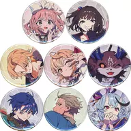 Conjunto de 8 tipos "Virtual YouTuber Anniversary Festival 2021 Random Can Badge E-Group"