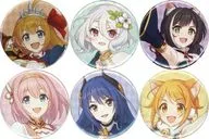 全6種セット 「プリンセスコネクト!Re：Dive トレーディング缶バッジ(プリコネフェス2021オンラインver.)」 
