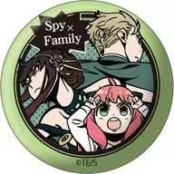 The Forger family's "SPY×FAMILY cutting picture series Washi metal badge"