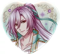 Shiraha "100 sleeping princes & the kingdom of dreams 6th Anniversary Store in Marui Yume 100 6th Anniversary Prince Parade Heart-shaped metal badge"