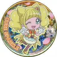 Cure Sparkle "Movie Pre-Cure, Mirakuru Leap, Wonderful Day Mirakuru Holocan Badge with Everyone"