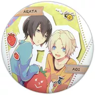 Uzuki Shin & Aoi Satsuki "Tsukiuta. Character Badge Collection Childhood Illustration" SUPER COMIC CITY 26 Goods