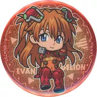 "Gashapon KUJI Shin Evangelion Theatre version Asoto" C Prize, Asqua Langley B metal badge