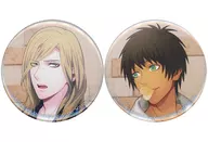 [A la Carte] Camus & Cecil Aijima 56 mm metal badge 2 Pieces Set 「 Switch Soft Utano Prince Sama ♪ Debut for Nintendo Switch ami-hime Pack 」 Bundle