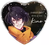Kino "DIABOLIK LOVERS Winter of Lovers Heart metal badge"