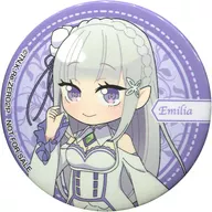 Emilia Original metal badge "Re:ZeRo Starting Life in Another World" Namco Limited 500 yen Must Buy novelty 1st