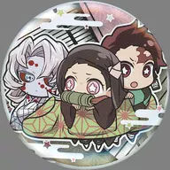 Kamado Sumijiro & Nezuko Kamado & Kasane 「 Demon Slayer: Kimetsu no Yaiba Character Banchoko metal badge Ushino type 」