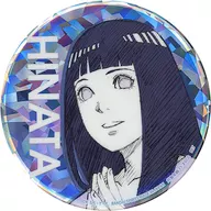 Hinata Hyuga (left side) metal badge - Shiny Color ver. - "BORUTO - Bolt - NARUTO NEXT GENERATIONS & NARUTO - Naruto Uzumaki - Shippuden" Sega Limited