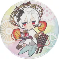 Mamemafu (Main Visual / White) metal badge "I want to live even if I have hikikomori! ~ Su-Pa Mamama Fluffy Land 2021 @ Tokyo Dome ~ ONLINE" metal badge KUJI Gift