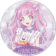 Aikatsu! Planet! ×SWEETS PARADISE Trading 54 mm metal badge