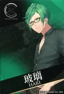 Cristal "Blaqstarr - Teatro Starless - metal badge cuadrado"