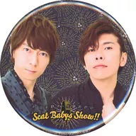 [単品] 羽多野渉＆佐藤拓也 缶バッジ 「羽多野渉・佐藤拓也のScat Babys Show!! 第1部『SFP部の夏祭り』/第2部『SFP部の夏合宿』」 他でもない Peroka 同梱品