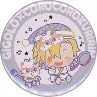 Izanami 123 x Korokoro Kurilin "Hypnosis Mic: Division Rap Battle -Division Rap Battle - SANRIO NAKAYOKU EDIT Hotel Collaboration metal badge Collection (Shibuya Shinjuk)"