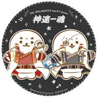 Idol Master SideM× Shirotan' Kamihaya Ikkon Bikugu metal badge