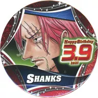 Shanks Birthday metal badge (2021) "ONE PIECE"