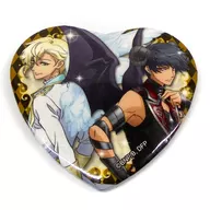 KUROFUNE Heart metal badge "Doliches! R KUJI" D-10 Prize