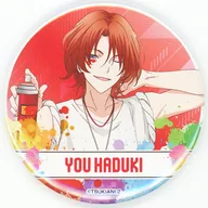 Hazuki Yang metal badge "Tsukiuta. THE ANIMATION 2 WEB KUJI ~ Procellarum ~" F-3 Prize