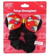 Minnie (Disney Santa Village Parade) Scrunchie "Christmas Fantasy 2014" limited to Tokyo Disneyland