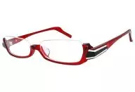 [レンズ度無し]レプカ 赤縁メガネ 「ファンタシースターオンライン2」