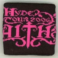 Pulseira HYDE (preto/cor-de-rosa) "HYDE TOUR 2006 FAITH"