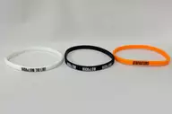 GENERATIONS 3-piece set of rubber bracelets "HIgh & LOW THE LIVE" capsule prize